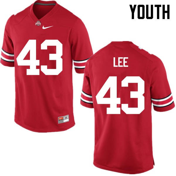 Ohio State Buckeyes #43 Darron Lee Youth Player Jersey Red